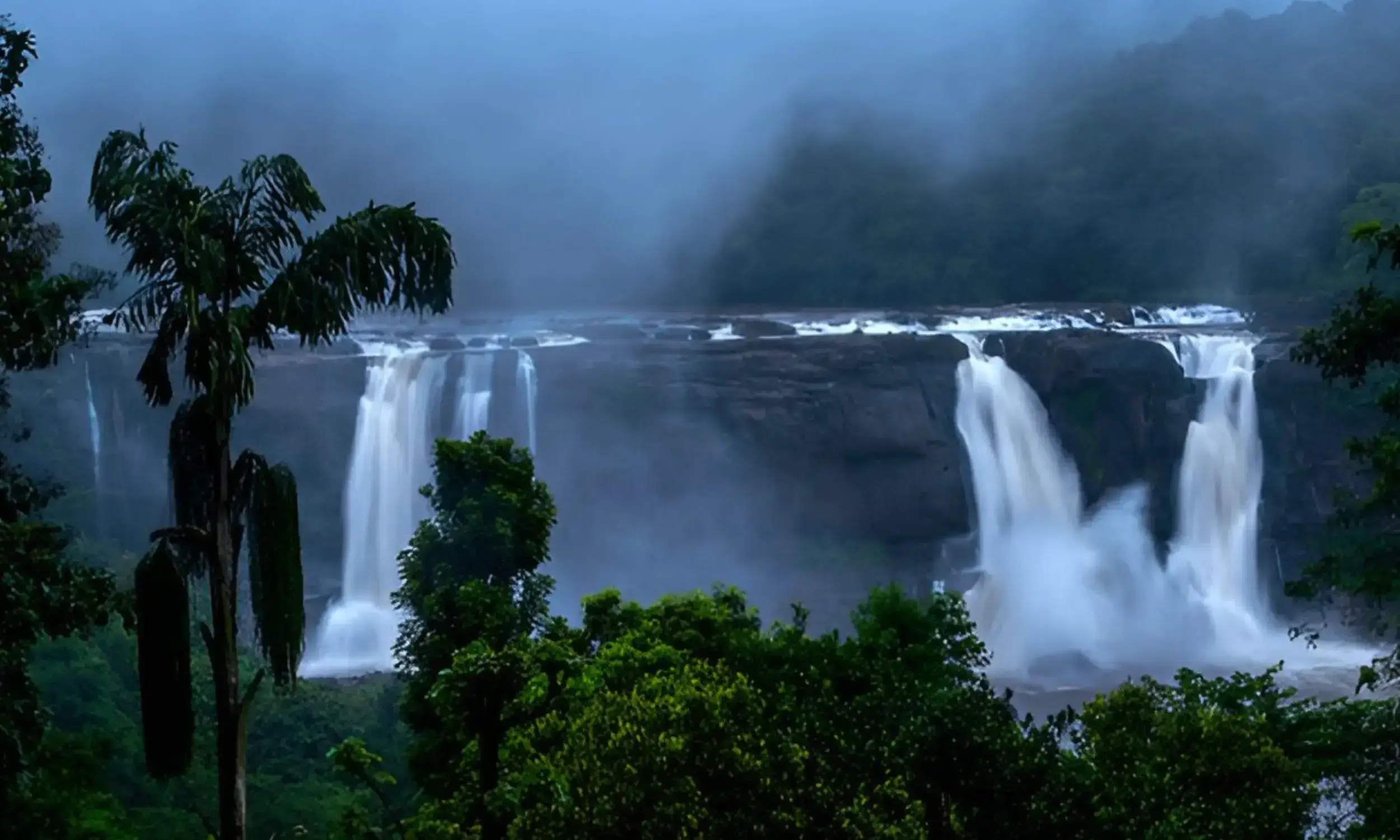 Kerala Tourism - Athirappilly Falls- Best Places to Visit in Kerala