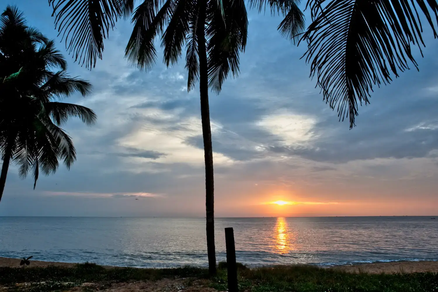 Blue Beaches in Kerala