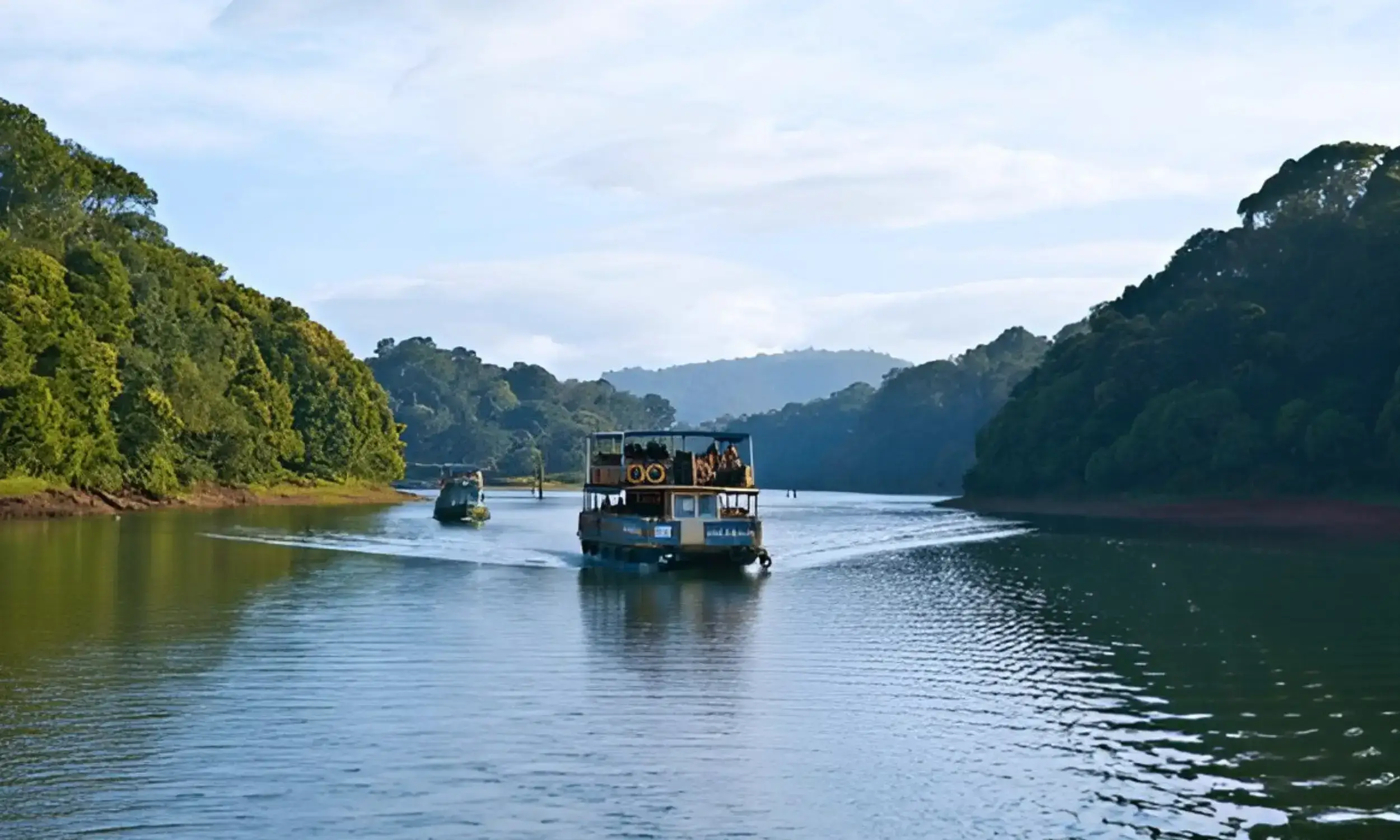 Kerala Tourism - Thekkady- Top Tourist Places in Kerala